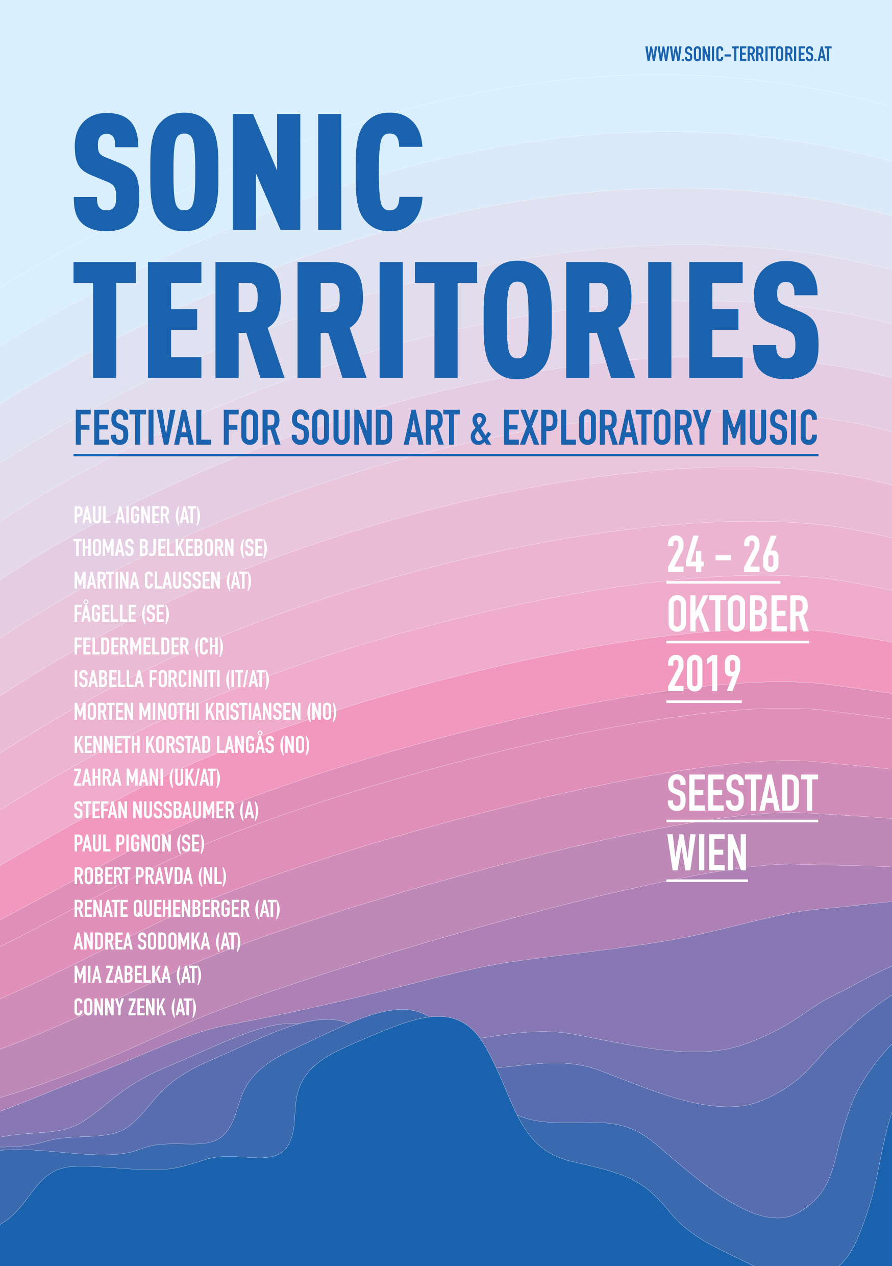Sonic Territories Festival 2019 poster
